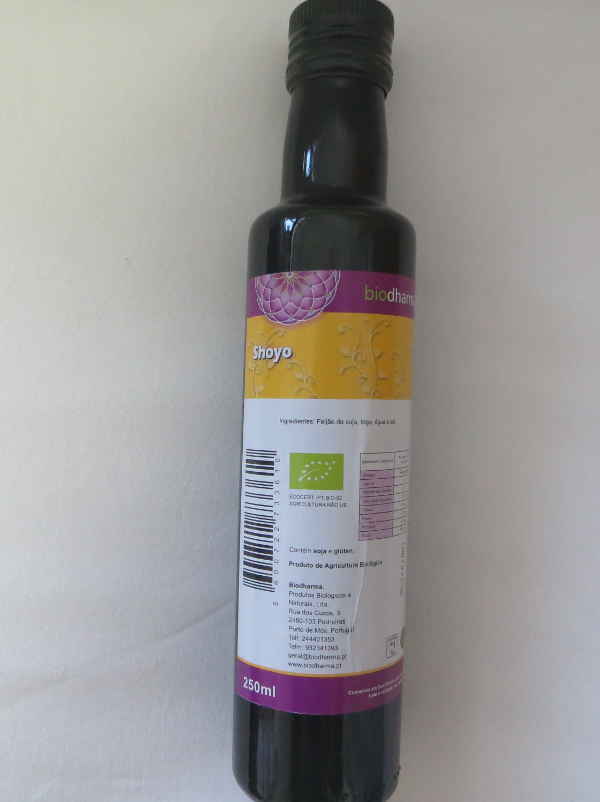 Molho de soja biolgico 250ml