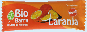 Barrita de laranja biológica 30 g - sem glúten