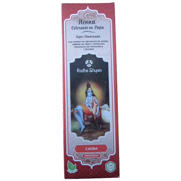 Coloração em pasta super-vitaminada Henna Caju 200 ml - Radhe Shyam