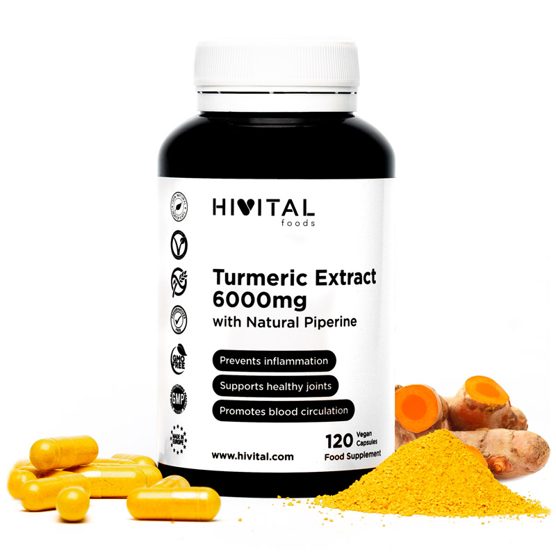 Curcuma 6000mg Hivital