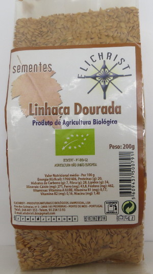 Sementes de linhaa dourada bio