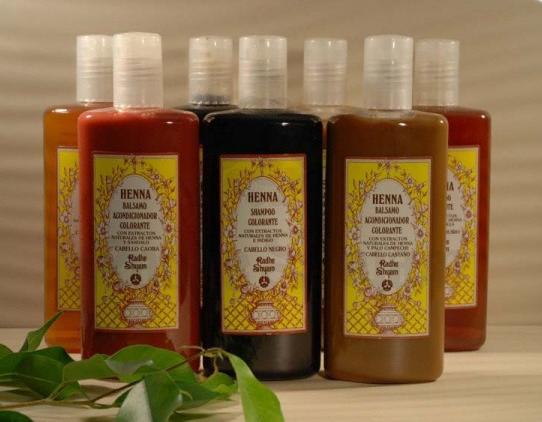 Champ colorante Henna para cabelos pretos 250 ml - Radhe Shyam