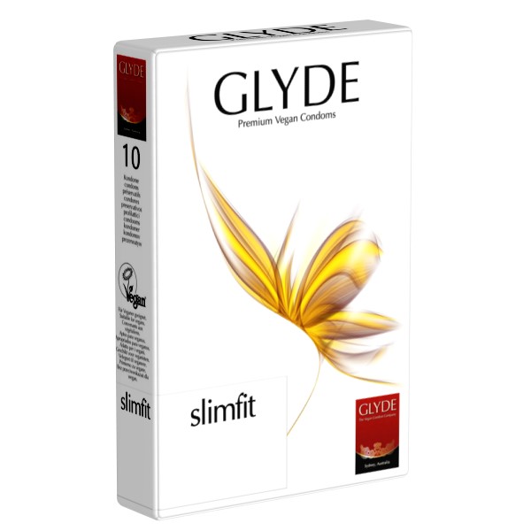 Preservativos Slim Fit Glyde (10 unid.)