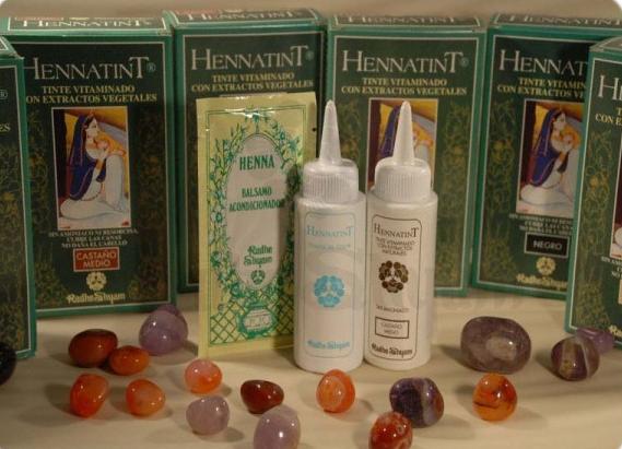 Coloração Hennatint Cobre natural 60 ml - Radhe Shyam