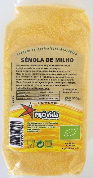 Smola de milho BIO Prvida 500g